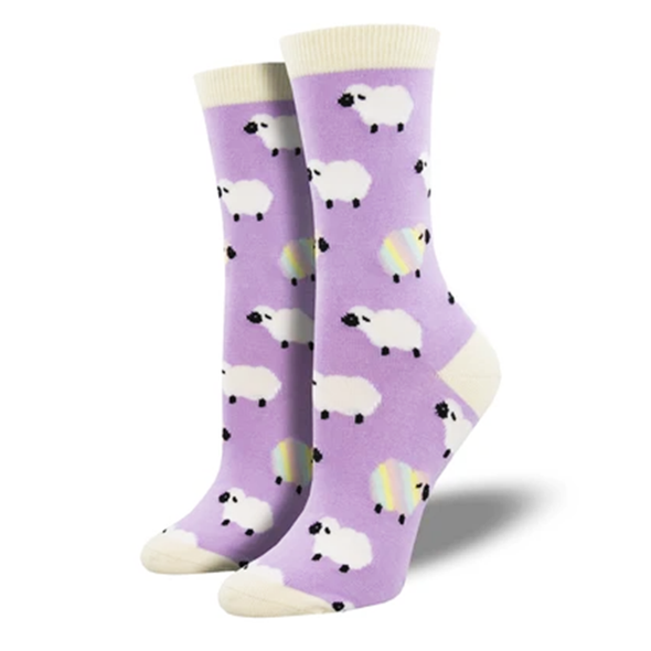 Ewenique - Ladies Crew Socks (Bamboo)