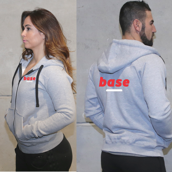 Casacos Unisexo - Base | Unisex Full zipper hoodies - Base