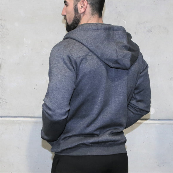 Storm Grey - Hoodie unissexo com fecho | Storm Grey - Zip-Up hoodie