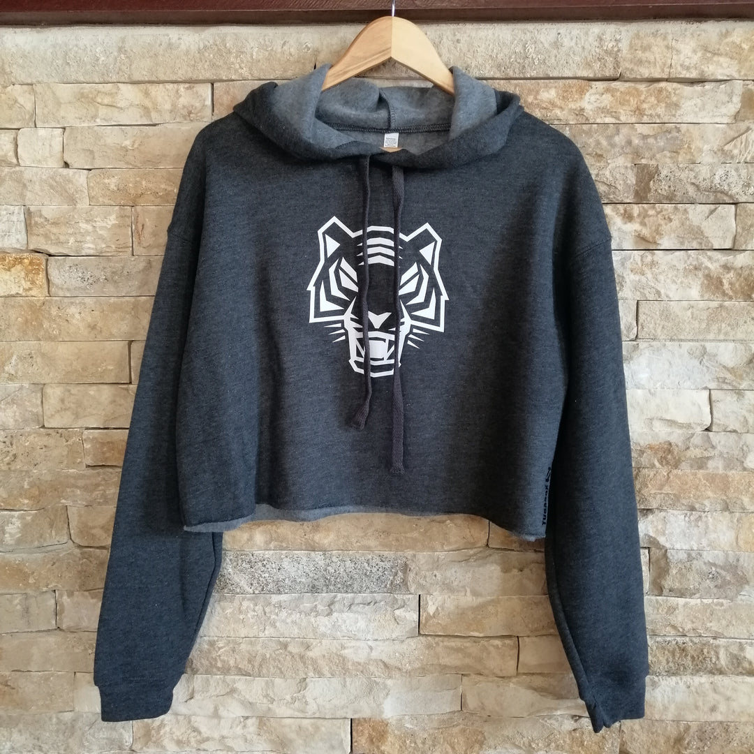 Crop Hoodie- Tiger Box