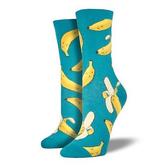 That's Bananas- Ladies Crew socks