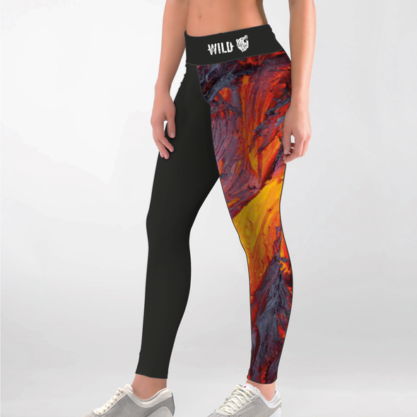 Lava Flow Leggings by False Grip