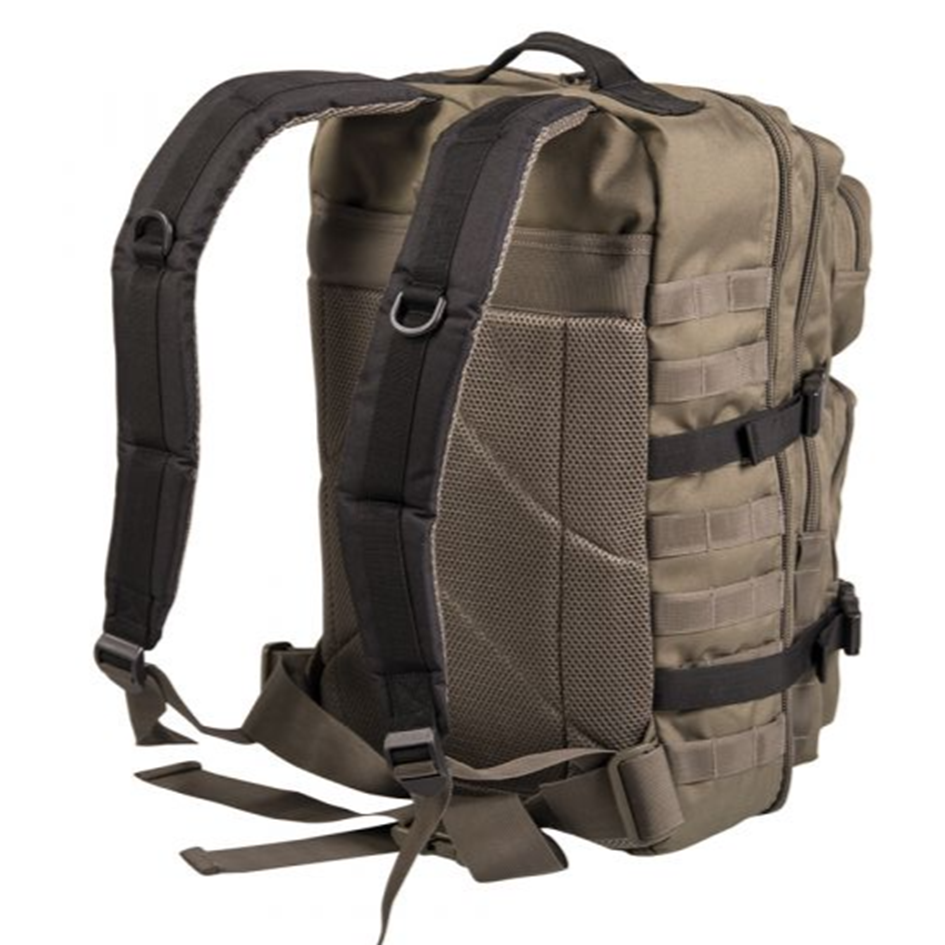 Mochila Mil Tec US Assault Pack Ranger Green Black 36L Backpack