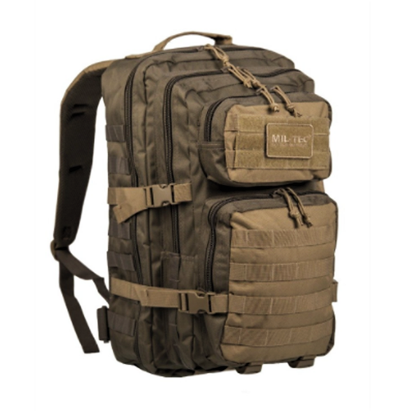 Mochila Mil-Tec US Assault Pack Ranger Green/Coyote 36L | Backpack Mil-Tec US Assault Pack Ranger Green/Coyote