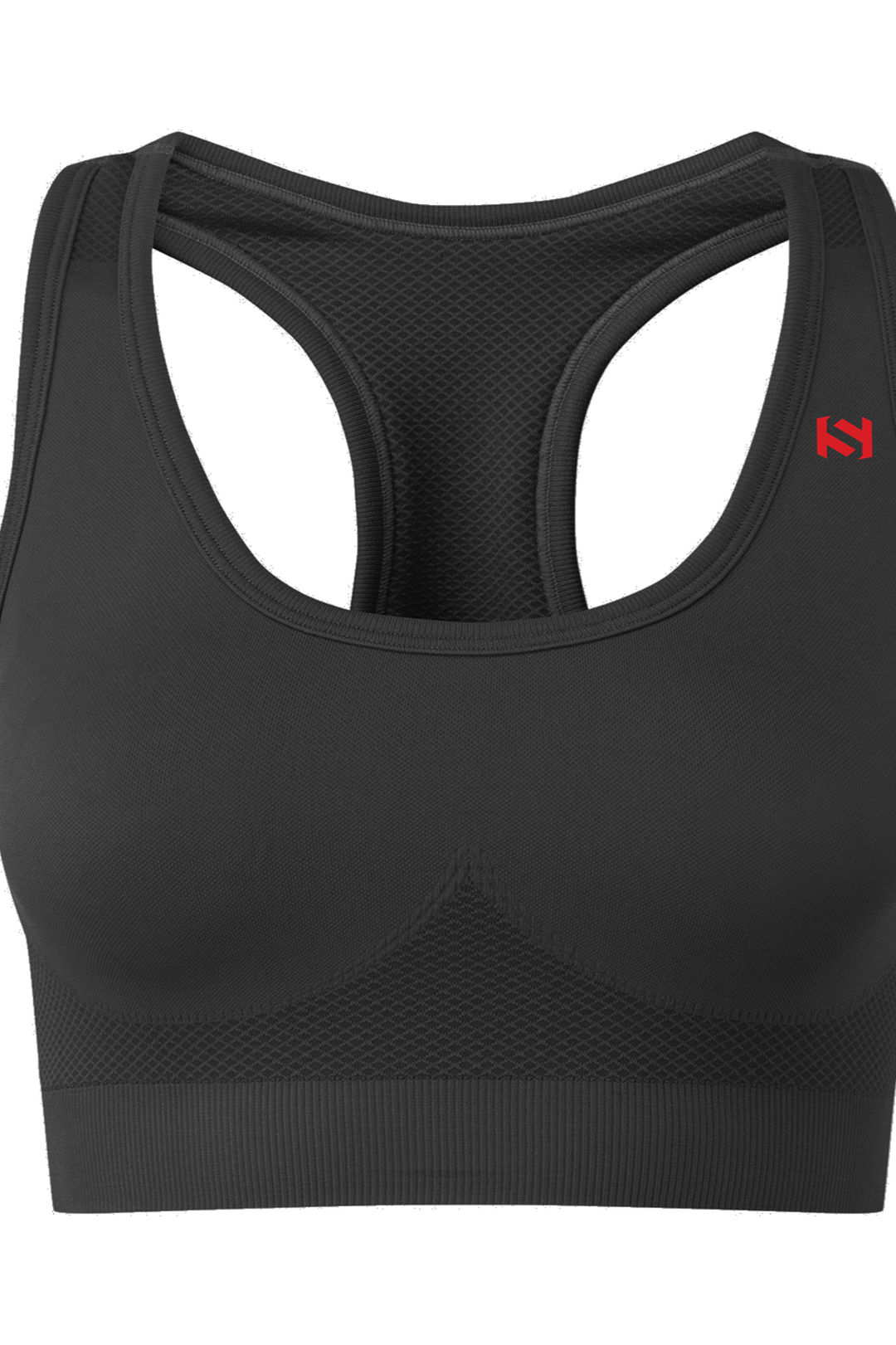 Twin MountainBlack - Sport Bra