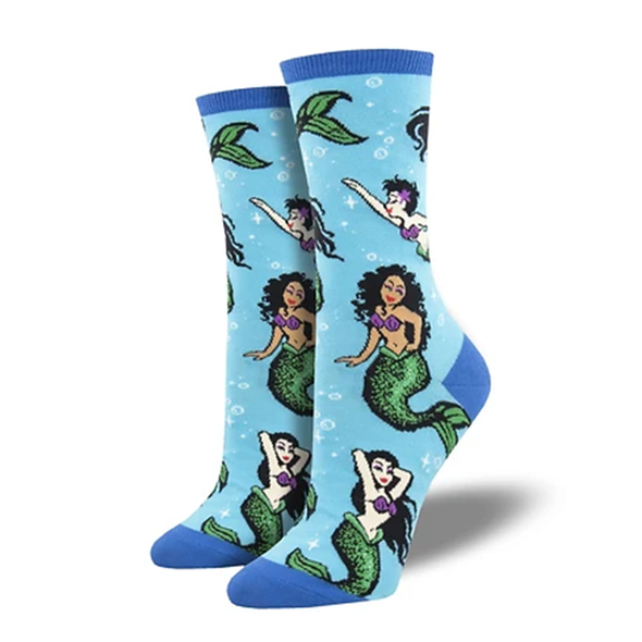 The Mermaids Ladies Crew socks