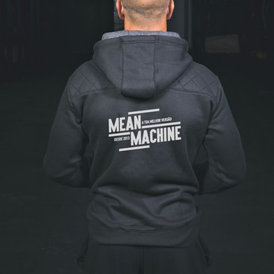 Casacos Unissexo -Mean Machine new design - Black | Unisex Zip-Up hoodies- Black - Mean Machine new design