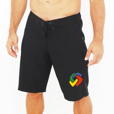 Calções AUREABOX - Black (Rebel) | Customized Men Shorts - AUREABOX