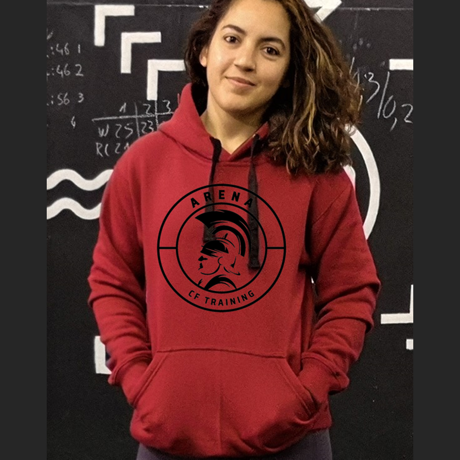 Pullover Hoodie Unissexo D. Red CrossFit Arena (Braga) | D. Red Unisex Pullover Hoodie - CrossFit Arena (Braga)