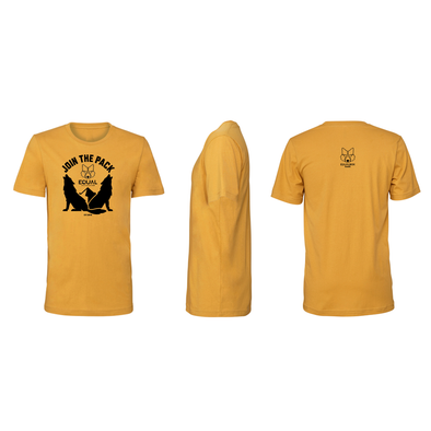 T-Shirt Equal Box CrossFit - Mustard | Equal Box CrossFit Men T-Shirt - Mustard