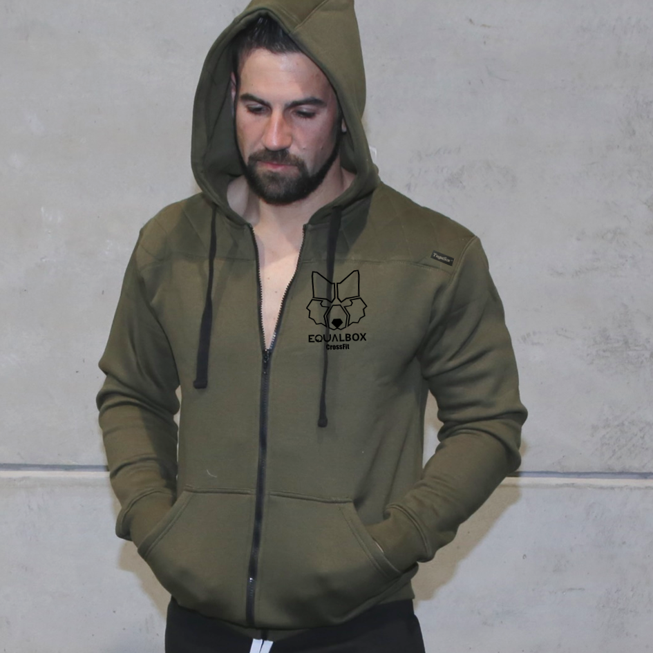 Casacos Unissexo Cyclone- Equal Box CrossFit | Cyclone Unisex Zip-Up hoodies-Equal Box CrossFit