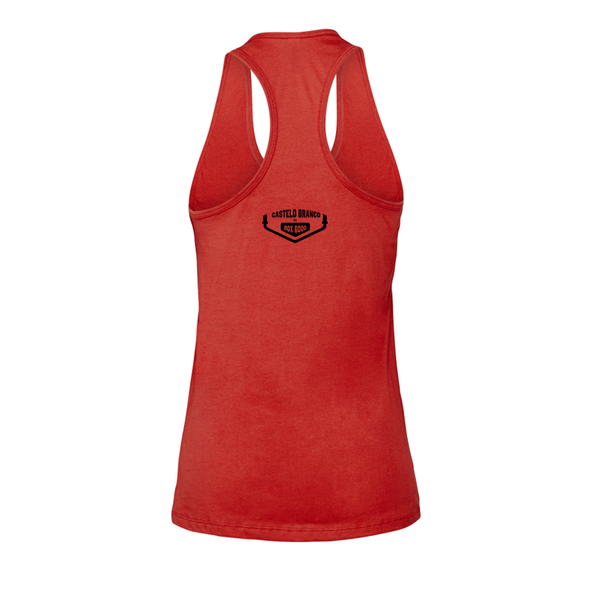 Top Tank Red & Green - CrossFit Castelo Branco |  Racerback Tank Red & Green with CrossFit Castelo Branco Logo