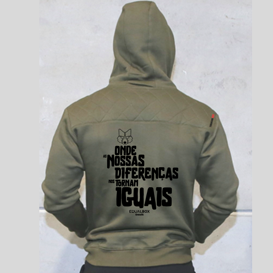 Casacos Unissexo Cyclone- Equal Box CrossFit | Cyclone Unisex Zip-Up hoodies-Equal Box CrossFit
