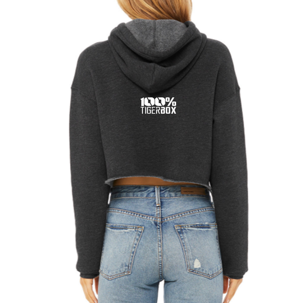 Crop Hoodie- Tiger Box
