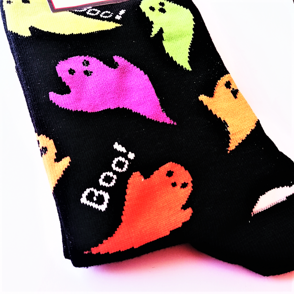 BOO- Ladies Crew socks