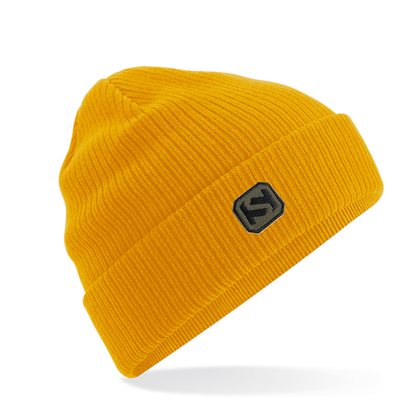Gorro Fire Mustard - algodão orgânico (Beanie Hat)