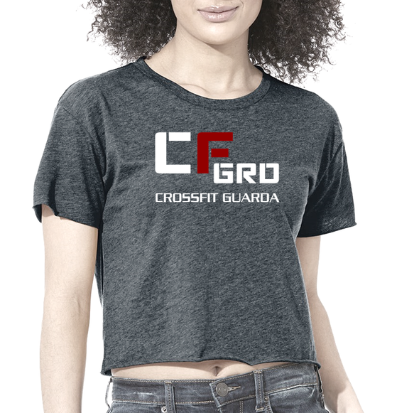 Crop T-shirt CrossFit Guarda - Dark Grey