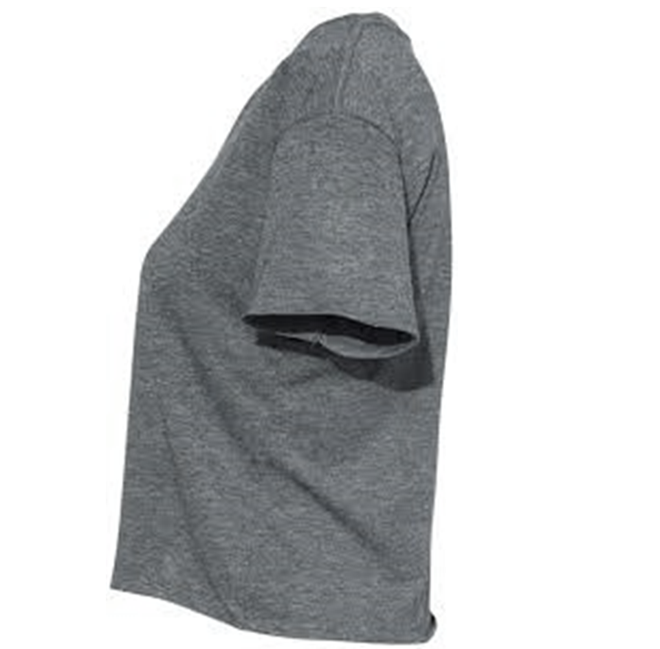 Crop T-shirt CrossFit Guarda - Dark Grey