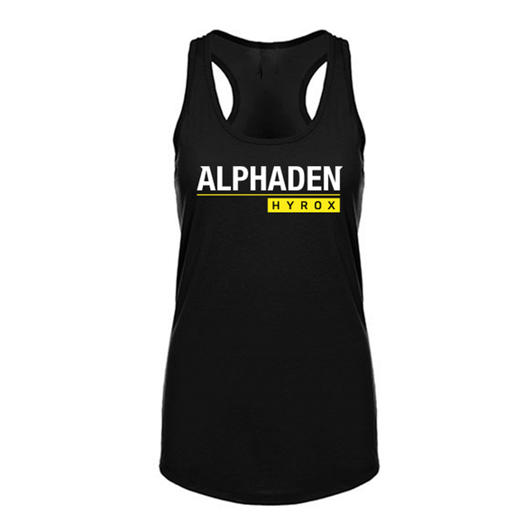 Top Tank Feminino CrossFit Alphaden - HYROX | Ladies Tank CrossFiit Alphaden - HYROX