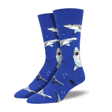 Shark Chums - Men's Crew socks