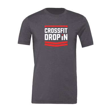 T-Shirt CrossFit DropIn- D. Grey | CrossFit DropIn Men T-Shirt - D. Grey