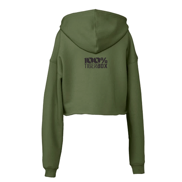 Crop Hoodie- Tiger Box