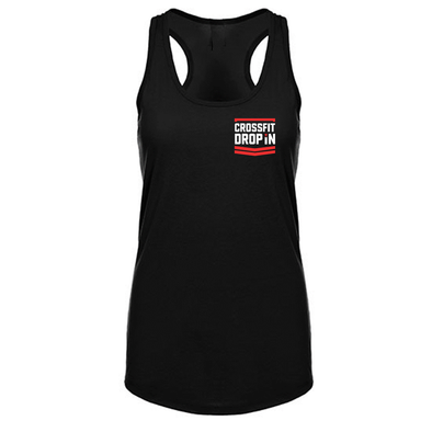 Top Tank CrossFit Drop-In - Black | Ladies Tank CrossFiit Drop In - Black