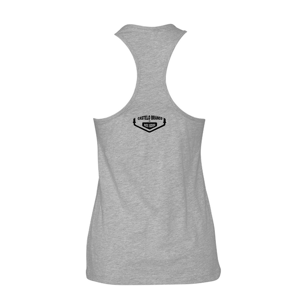 Top Tank Grey - CrossFit Castelo Branco |  Racerback Tank Grey with CrossFit Castelo Branco Logo