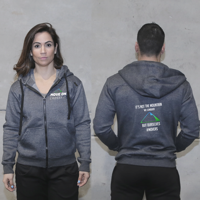 Casacos Unisexo - Move On CrossFit | Unisex Full zipper hoodies - Move On CrossFit