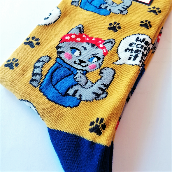 We can Mew it!- Ladies Crew socks