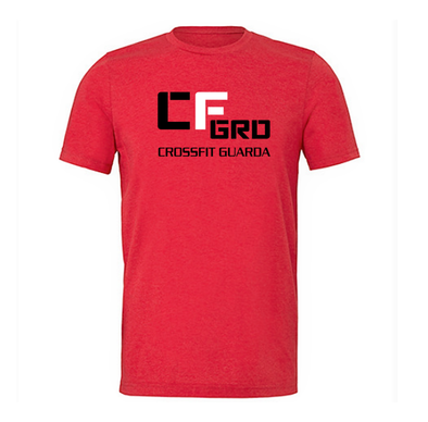 T-Shirt CrossFit Guarda- Red | CrossFit Guarda Men T-Shirt - Red