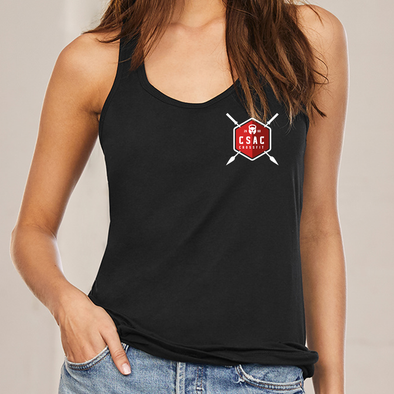 Top Tank CSAC CrossFit - Black & Grey  | CSAC CrossFit Racerback Tank - Black & Grey