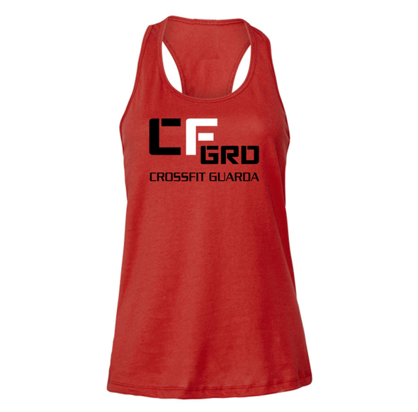 Top Tank CrossFit Guarda-Red | Ladies Tank CrossFiit Guarda- Red