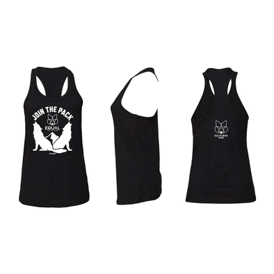 Top Tank Equal Box CrossFit - Black | Equal Box CrossFit Racerback Tank -Black