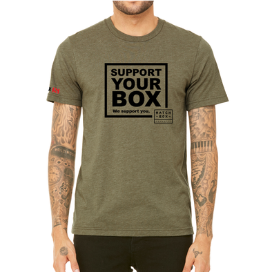 We Support You - T-Shirt MatchBox CF