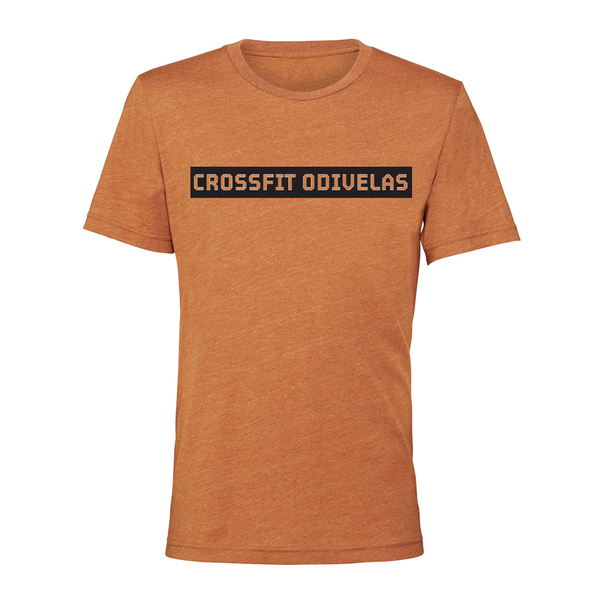 T-Shirt CrossFit Odivelas - Edição 2021 Brick Orange | CrossFit Odivelas Men T-Shirt - 2021 Edition Brick Orange