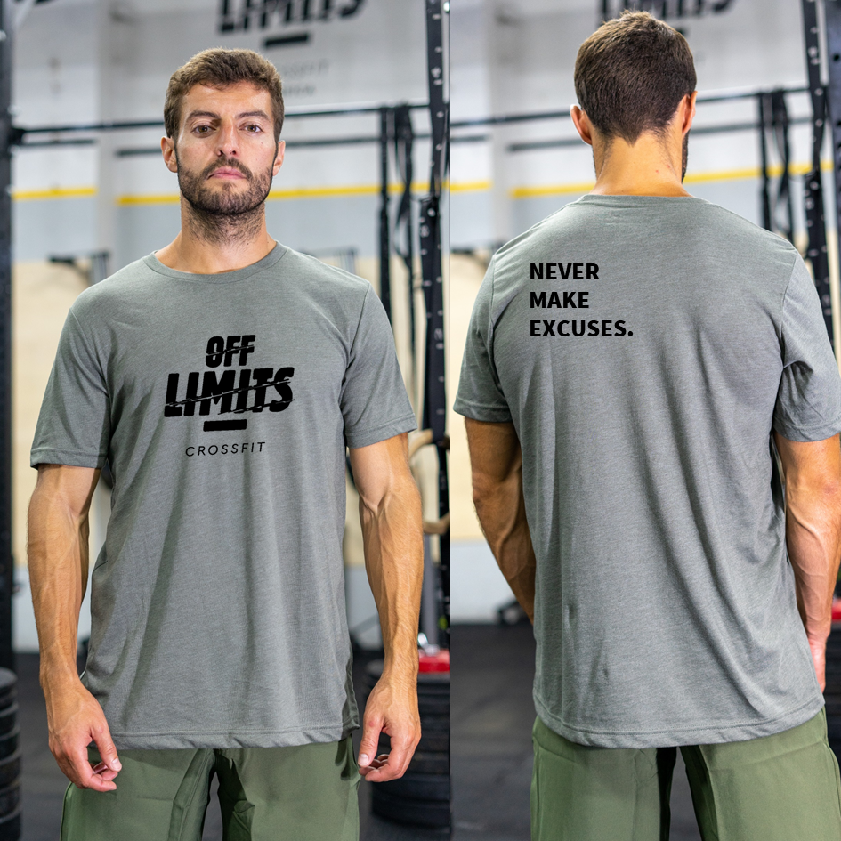 T-Shirt Off Limits CrossFi  -Verde Militar | Off Limits CrossFit Men T-Shirt -Army Green