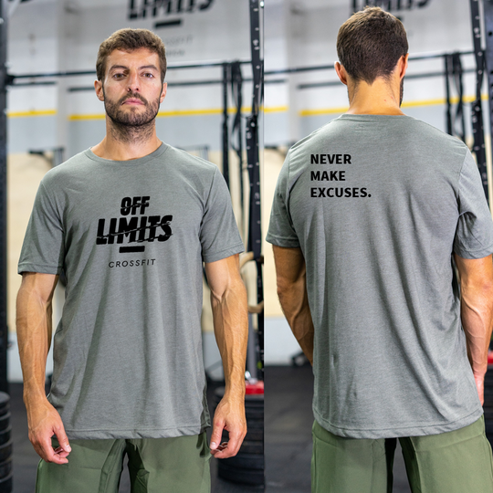 T-Shirt Off Limits CrossFi  -Verde Militar | Off Limits CrossFit Men T-Shirt -Army Green