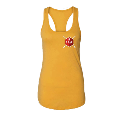 Top Tank CSAC CrossFit Mostarda | CSAC CrossFit Racerback Tank - Mustard
