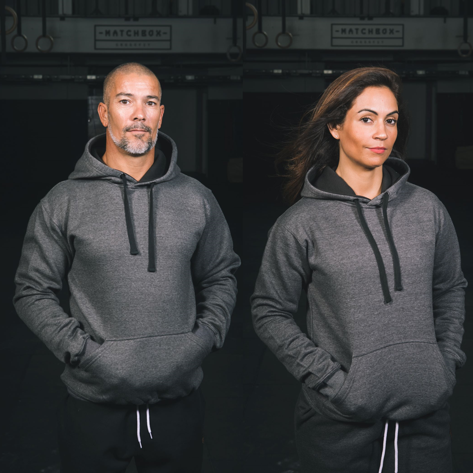 Steel Grey - Pullover hoodie unissexo  Steel Grey - Unisex pullover h –  TugaSox Fitness Store