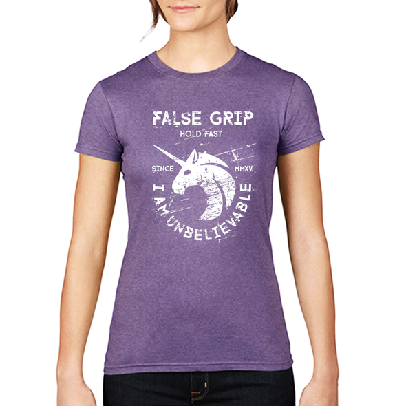 Unicorn Ladies T-Shirt - I Am Unbelievable