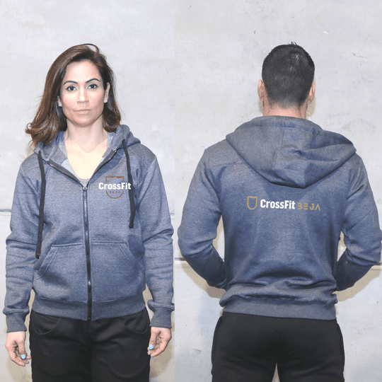 Casacos Unisexo - CrossFit Beja | Unisex Full zipper hoodies - CrossFit Beja - TugaSox Fitness Store