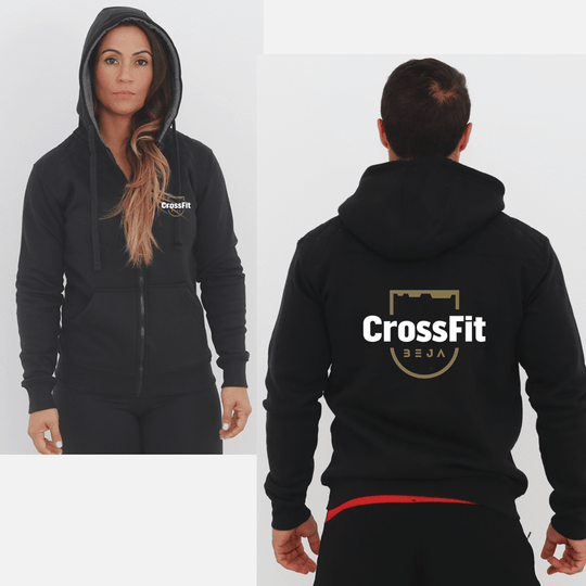 Casacos Unisexo - CrossFit Beja | Unisex Full zipper hoodies - CrossFit Beja - TugaSox Fitness Store