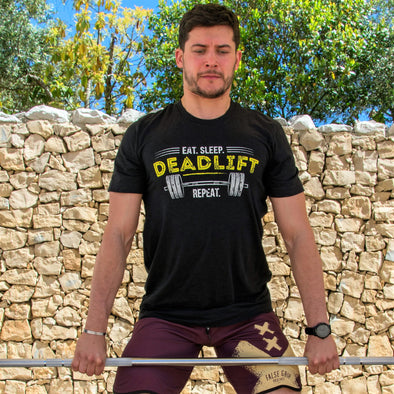 Eat, Sleep, Deadlift, Repeat - Men T-Shirt