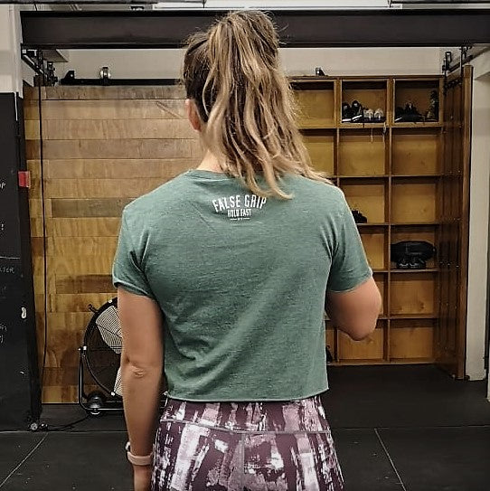 Eat, Sleep, Deadlift, Repeat - Crop T-shirt