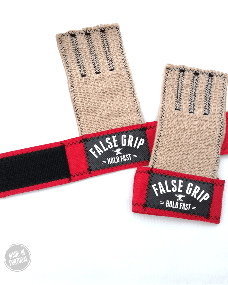 Estafas False Grip THE CLAW 3 | Red - TugaSox Fitness Store
