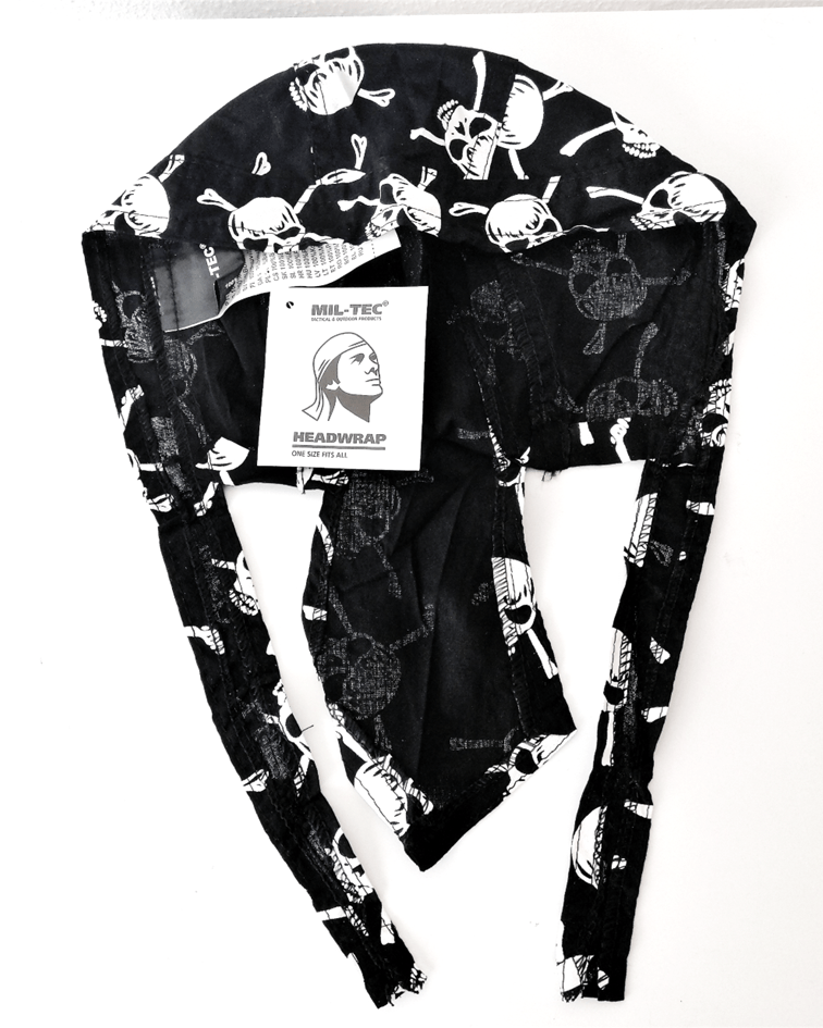 HEADWRAP - Skulls - TugaSox Fitness Store