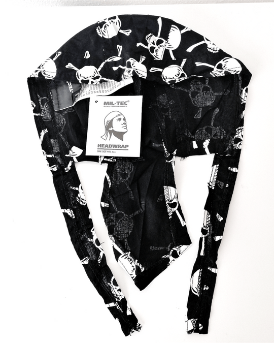 HEADWRAP - Skulls - TugaSox Fitness Store