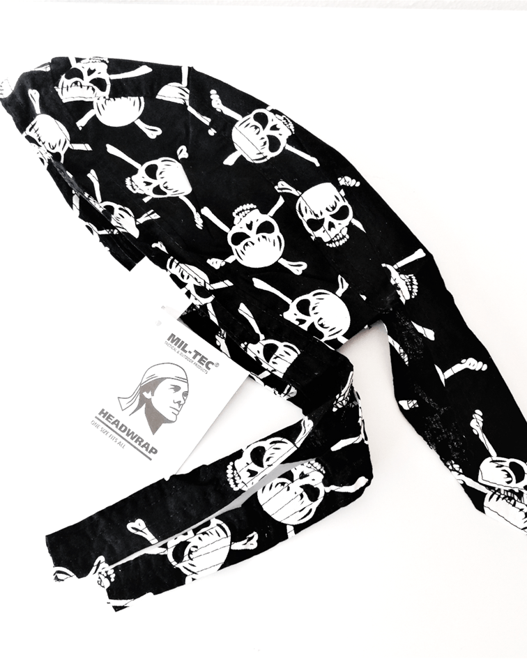 HEADWRAP - Skulls - TugaSox Fitness Store