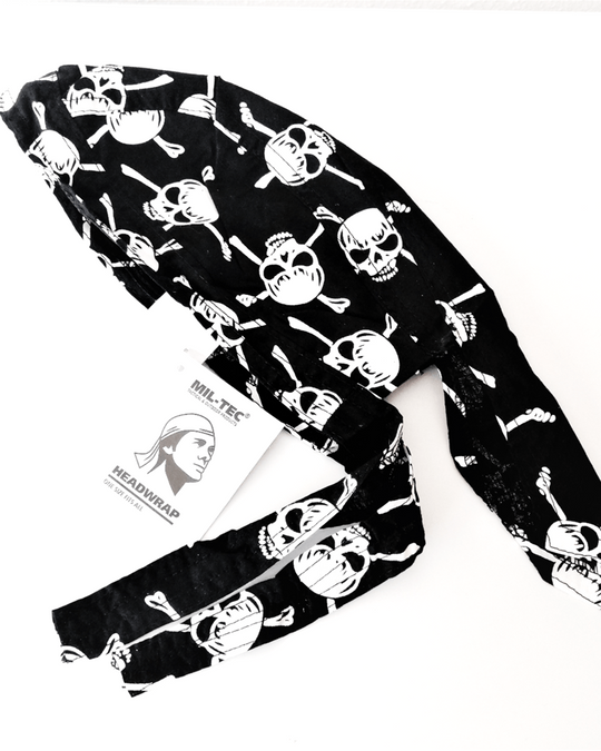 HEADWRAP - Skulls - TugaSox Fitness Store